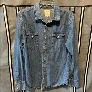 LEVIS Denim Button Down Shirt